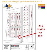 Book plot no 158 near main entrance gate in dholera smart city phase 1.