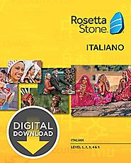 Rosetta Stone Italian Level 1-5 Set for Mac [Download]