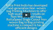 Non Woven Bag Printing Machine Manufacturer on Vimeo