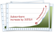 WPSubscribers - Wordpress Subscription Plugin - Triple your opt-in list instantly