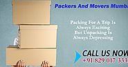 Packers and Movers Mumbai: Movers And Packers Mumbai To Get Over From Moving Issues
