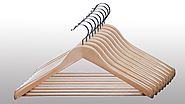 Wood made Hangers Can Add Beauty to your house