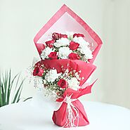 Send a Bunch of Token Of Love And Serenity Flower Online - OyeGifts