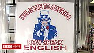 'English Only': The movement to limit Spanish speaking in US - BBC News