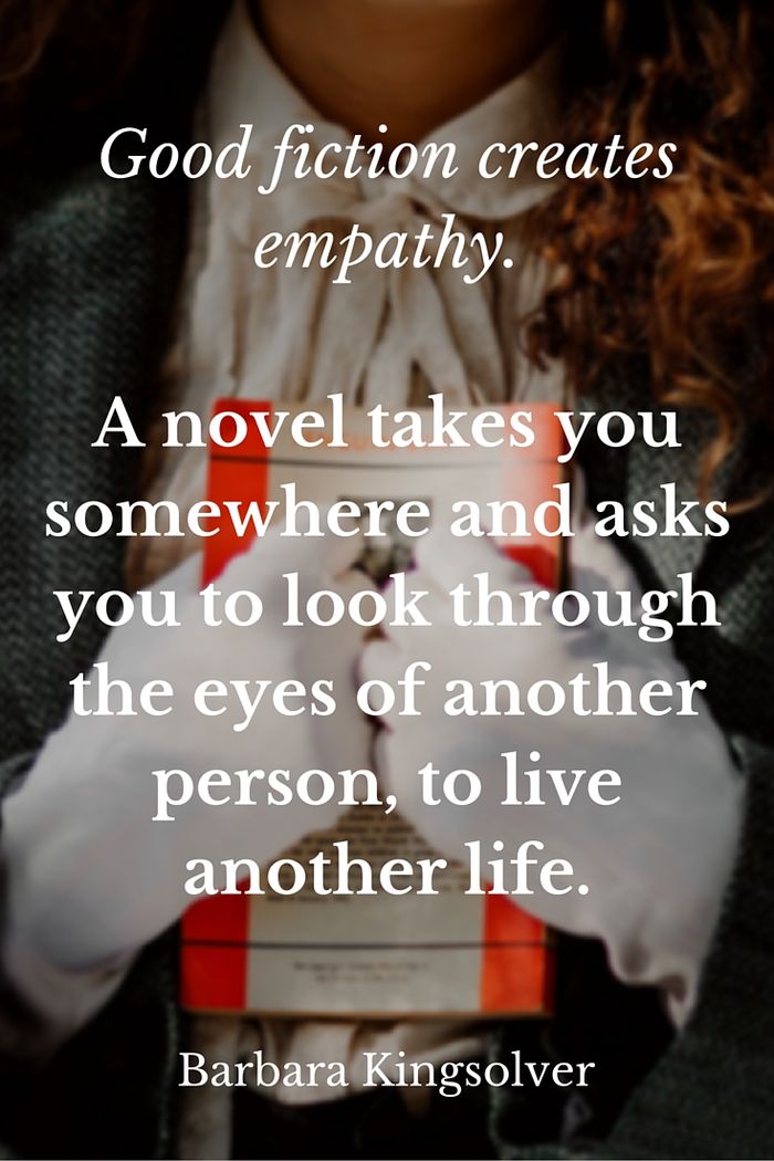 quote: Empathy is the most radical of human emotions by author Barbara Kinglover