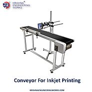 Manufacturer of Conveyor for Inkjet Printing, Automatic Batch Coding Machine
