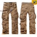 Belted Cargo Pants Trousers for Men CW140285