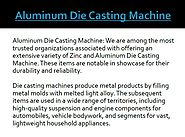 Aluminum Die Casting Machine - Rapid Flow