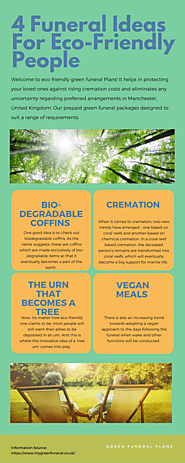 4 Funeral Ideas For Eco-Friendly People