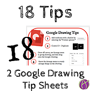 18 Tips: Google Drawing Tips Sheets - Teacher Tech