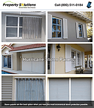 Storm Panel Shutters in South Florida