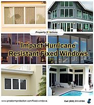 Impact Resistant Fixed Windows
