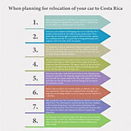 When planing for Relocation of your car to Costa Rica | Visual.ly