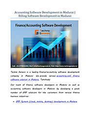 Accounting billing-inventory software development in madurai