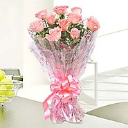 Buy/Send Pink Sweet Delight Online - YuvaFlowers.com