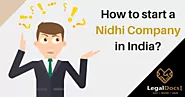 How to start a Nidhi Company in India?