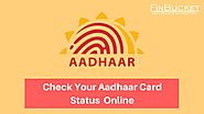How to check Aadhaar card status? | Procedure to update aadhaar card