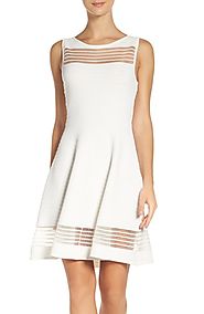 French Connection Tobey Fit & Flare Sweater Dress | Nordstrom