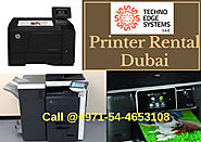 Printer Rental Dubai for Office/Schools - Techno Edge Systems