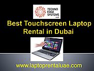 Best Touchscreen Laptop Rental in Dubai