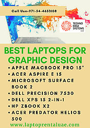 Laptop Rental in Dubai for Graphic Design