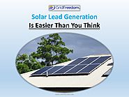 Solar Lead Generation Is Easier Than You Think