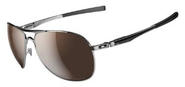 Oakley Men's Plaintiff Aviator Polarized Sunglasses