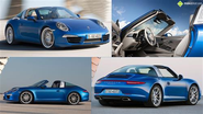 Detroit Auto Show: 2015 Porsche 911 Targa