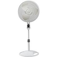 Lasko 1646 16 In. Remote Control Stand Fan, White