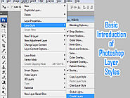 Basic Introduction of Photoshop Layer Styles - Animation Courses