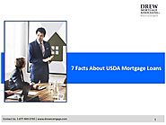 Facts About USDA Rural Mortgage Loan