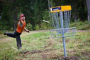 on eigth place we find frisbee golf