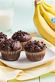 In 10th place, we have chocolate banana muffins!