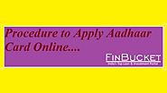 Apply aadhaar card online | Aadhaar Card Online |