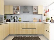 U Shaped Modular Kitchen