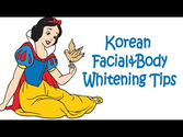 How to whiten skin- Korean Facial & Body Whitening