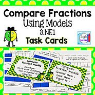 Compare Fractions Using Models by Mercedes Hutchens | TpT