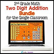 Two Digit Addition with Regrouping BUNDLE for the Google Classroom