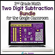 Two Digit Subtraction with Regrouping BUNDLE for the Google Classroom
