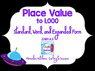 Place Value to a Thousand: Standard, Word, and Expanded Form to 1,000 PowerPoint