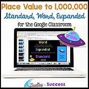 Place Value to 1,000,000: Standard, Word, Expanded for the Google Classroom