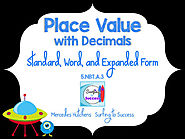 Decimal Place Value: Standard, Word, and Expanded Form PowerPoint