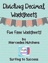 FREE Dividing Decimals Worksheets by Mercedes Hutchens | TpT
