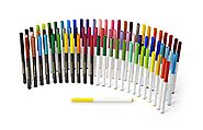 Crayola SuperTips Washable Markers, 80 Count Set, Includes Scented Markers