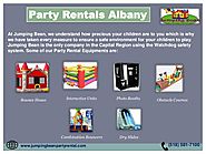 Book party rentals albany for your party