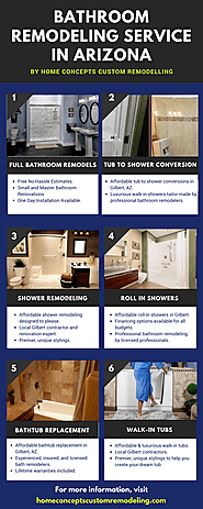 High Quality Bathroom Remodelling Services in Arizona