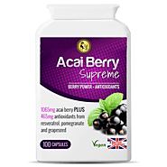 Acai Berry Supreme | Weight Loss Supplements Capsules | Slay Fitness Store