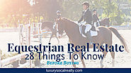 28 Things To Know Before Buying Equestrian Real Estate