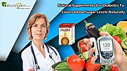 Natural Supplements for Diabetes to Lower Blood Sugar Levels Naturally