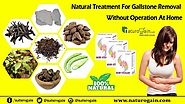Natural Treatment for Gallstone Removal without Operation at Home
